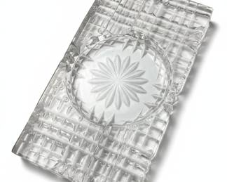 Waterford Crystal rectangular cigar ashtray