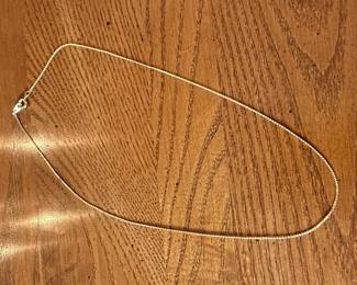 Costume Jewelry Spiga Chain Necklace
