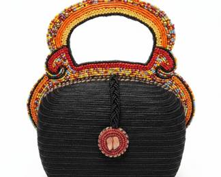 Vintage Mary Frances Beaded Handbag