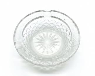Vintage Pressed Glass Ashtray