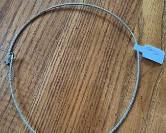 Sterling Silver Cable Chain Necklace