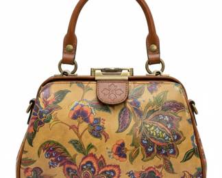 Patricia Nash Gracchi Framed Satchel
