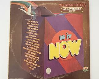 Ronco Do It Now 20 Giant Hits Vinyl Compilation