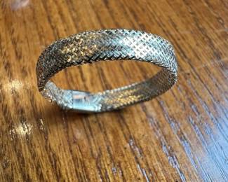 14kt Italian Woven Mesh Ring