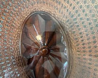 Ethan Allen Caned Top Coffee Table