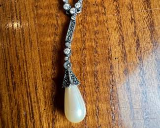 Sterling Silver Teardrop Necklace