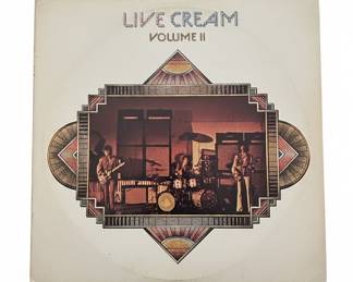 Cream - Live Cream Volume II Vinyl LP (1972 ATCO Records)