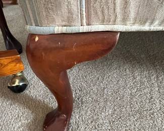 Ethan Allen Camelback Sofa