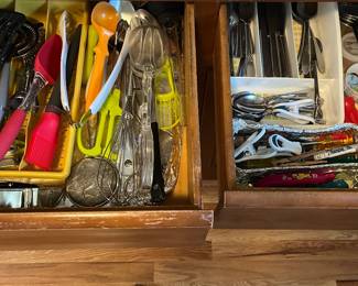 Kitchen Drawers are Full