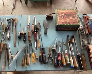 Screwdrivers, files and more