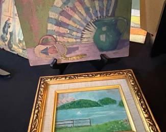 Beatrice Lyman painting