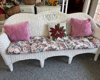 Wicker Sofa