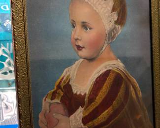 "Baby Stuart" print (King James II)