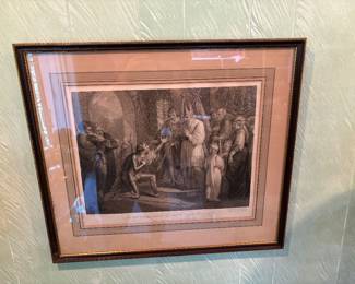 1800's Joan of Arc lithograph