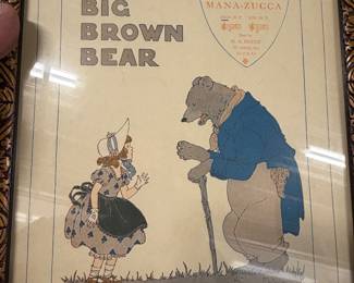 Framed Sheet Music 