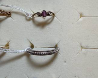 Gold & Sterling Rings