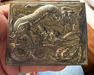 Asian trinket box