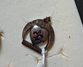 New Orleans Sterling Silver Pin