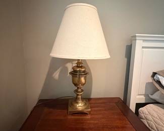 Brushed Metal Table Lamp