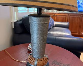 Galvanized Tin Lamp