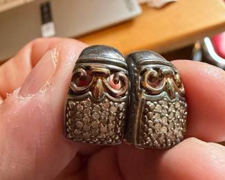 Designer Earrings Gold & Sterling
