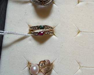 Gold & Sterling Rings