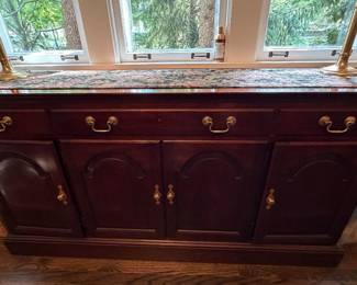 Wood Sideboard 