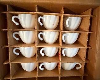Milk Glass Cups