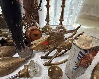 Brass Forest of Figurines