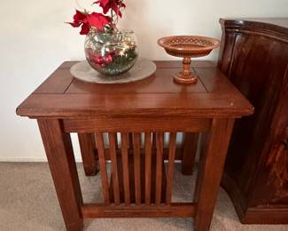 Mission Style End Table