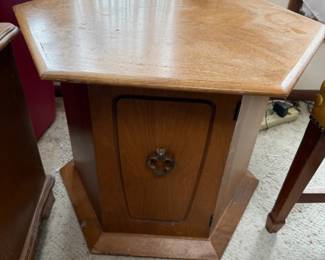Wood Side Table