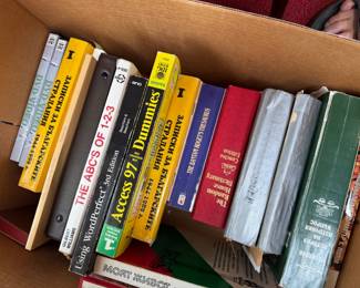 Various books