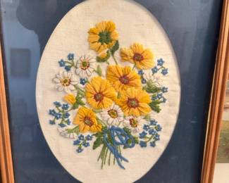 Framed Embroidery