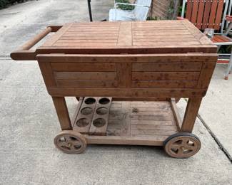 Gloster Teak Cart