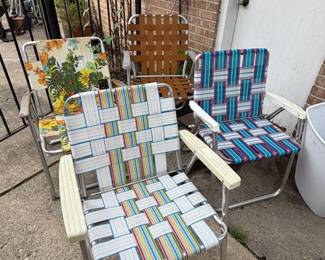 Vintage Folding Chairs