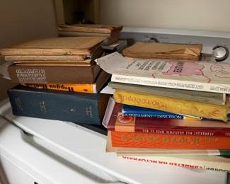 Various books