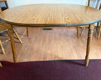 Oak Dining Room Table
