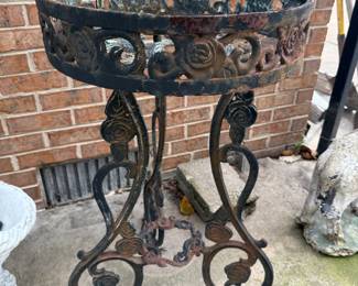 Iron Plant Stand