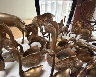 Brass Forest of Figurines