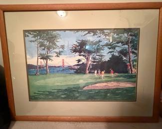 Golf Watercolor