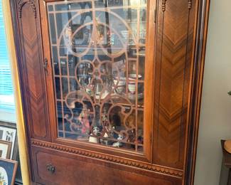 Antique Jacobean Style Cabinet