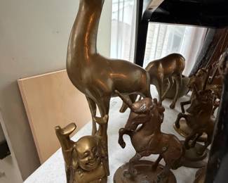 Brass Forest of Figurines
