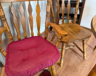 Oak Dining Room Chairs