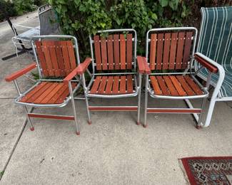 Vintage Folding Chairs