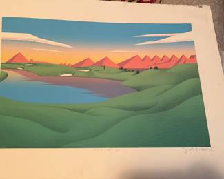 Golf Print