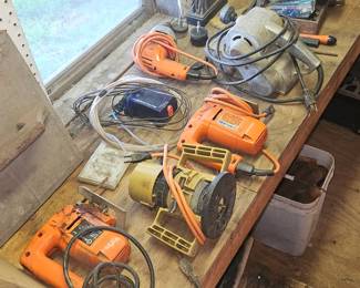 Various Corded Power Tools