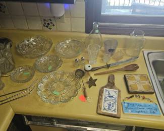 Various glassware