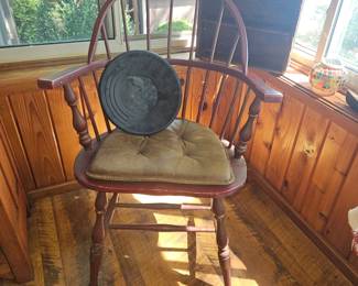Windsor Chair and Panning for Gold Pan