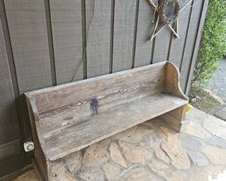 Antique Wooden Bench