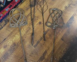 Antique rug beaters